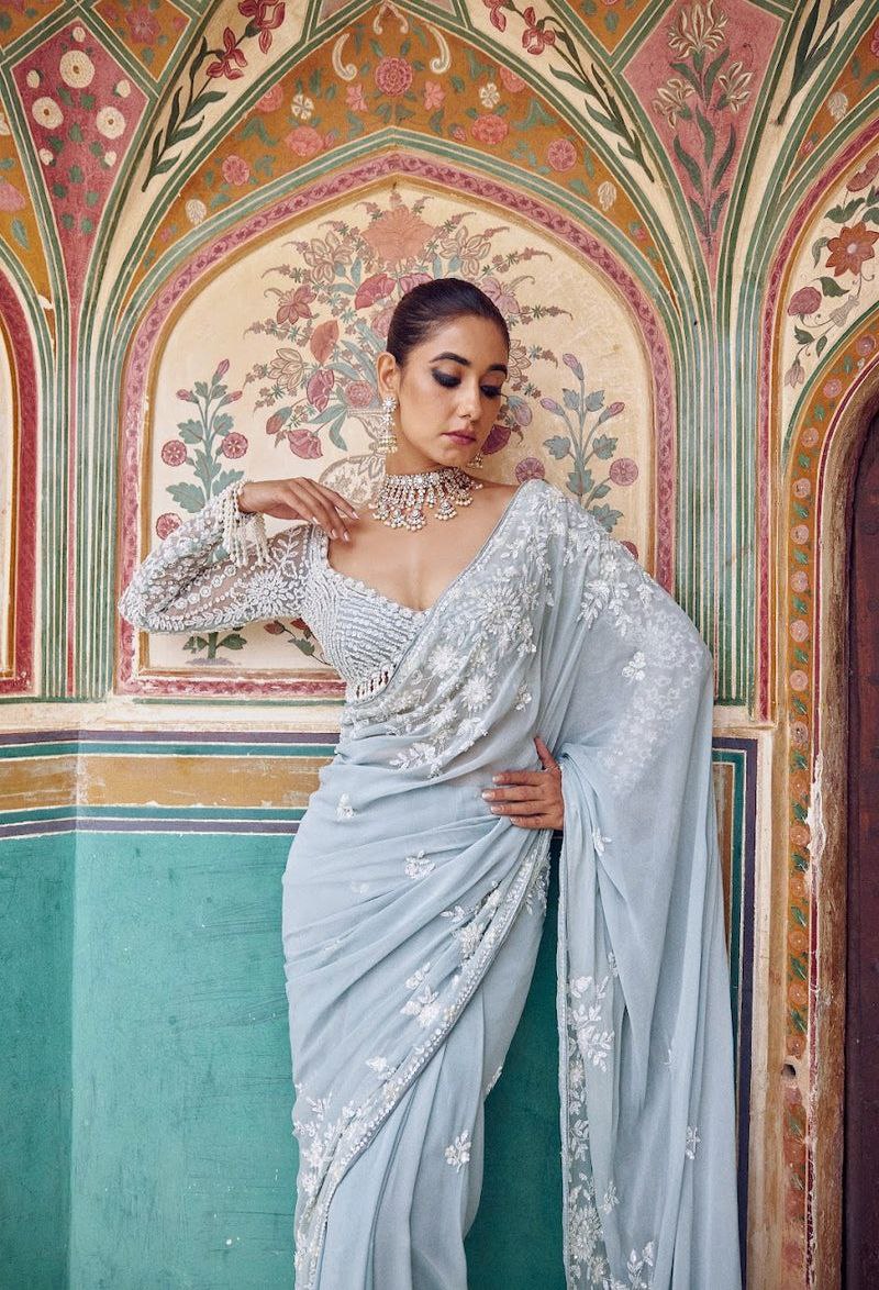 Ziva Noor Sequins Saree
