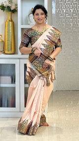 Timeless Tussar Silk Elegance