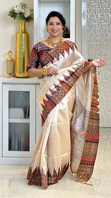 Timeless Tussar Silk Elegance