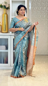 Elegant Soft Tussar Silk Saree