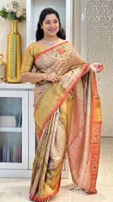 Elegant Soft Tussar Silk Saree