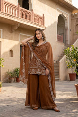 Designer 3-Piece Party Wear Suit Collection