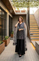 Designer 3-Piece Party Wear Suit Collection