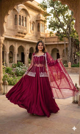 Noor Rangoli Koti Lehenga Set