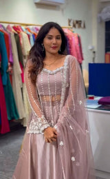 Noor Rangoli Koti Lehenga Set