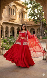 Noor Rangoli Koti Lehenga Set