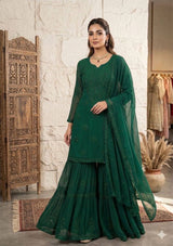 Designer Sequence Embroidered Sarara Set