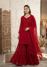 Designer Sequence Embroidered Sarara Set