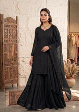 Designer Sequence Embroidered Sarara Set
