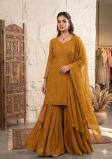 Designer Sequence Embroidered Sarara Set